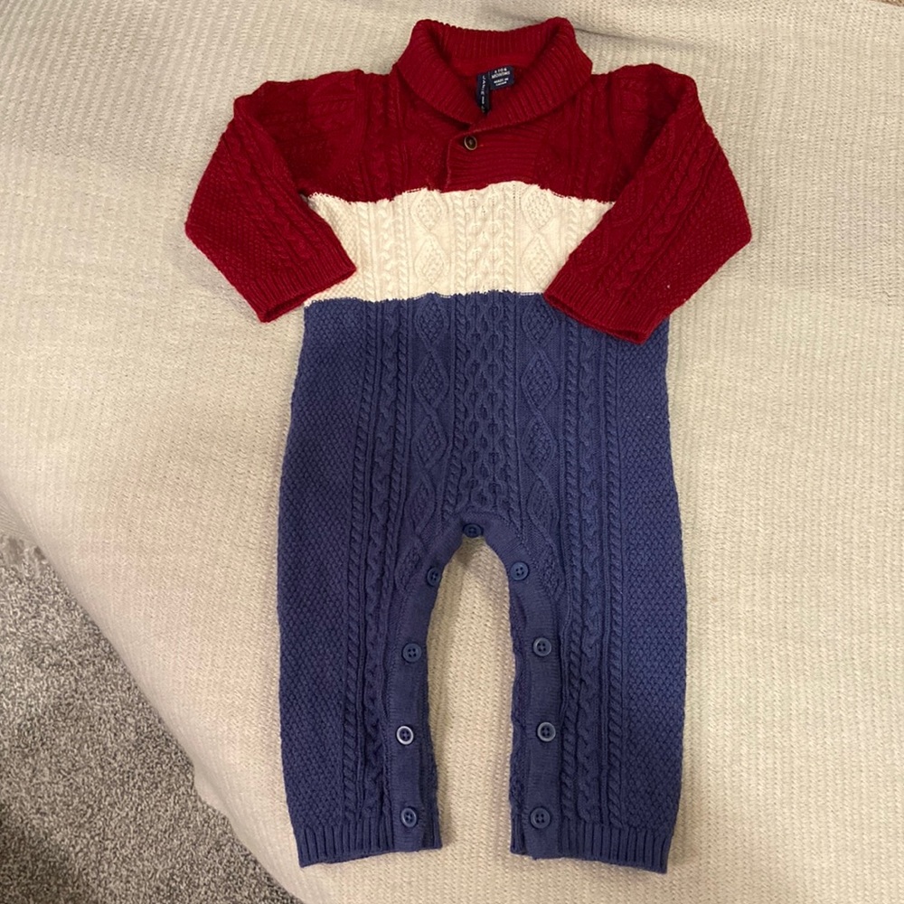 Janie and Jack Sweater Onesie